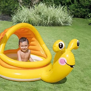 استخر بادی اینتکس intex کف بادی طرح حلزون مدل 57124-اسباب بازی